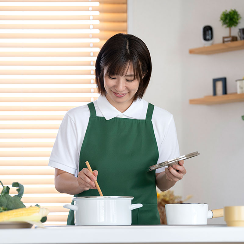 家事の経験が活かせる