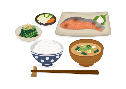 栄養バランスの取れた食事提供 